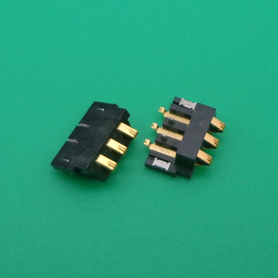 

2pcs New 3Pin Inner Battery Connector Holder Clip Contact replacement for mobile phones for samsung GT-I9000