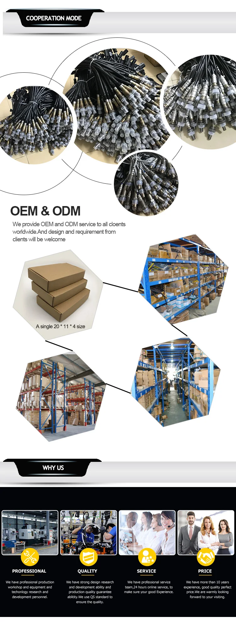 Sensor de oxigênio oem lambda, sensor para