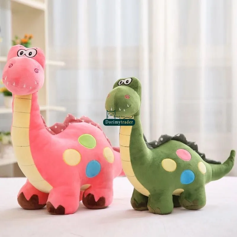 Dorimytrader 90cm Large Animal  Tyrannosaurus Rex Plush Toy Soft Cartoon Big  35''  Dinosaur Stuffed Doll Pillow Kids Gift DY61287 (4)