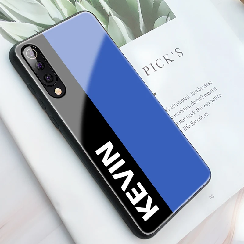 Для Xiaomi mi 9 чехол Mofi для Xiaomi mi 9 чехол с надписью и именем для Xiaomi mi 9 SE чехол красный mi Note 7 Pro mi 8 Lite A2 Max 3