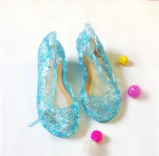 Детская обувь для принцессы для девочек; модные сандалии с кристаллами для девочек; мыльницы для девочек