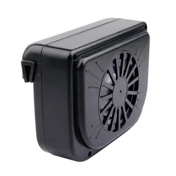 

DJSona Car Styling Solar Power Auto Window Fan Environmental Cool Solar Exhaust Fan with Rubber Stripping Car Accessories Hot S