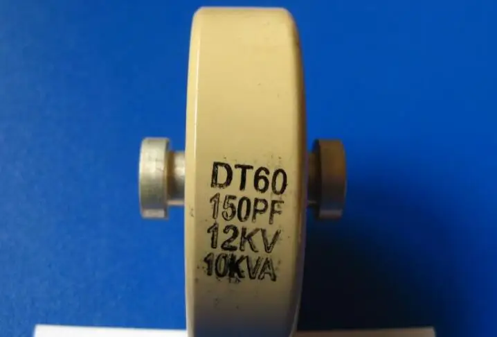 

Высокочастотный керамический конденсатор DT60, 150 пФ, 12 кВ, 10 ква