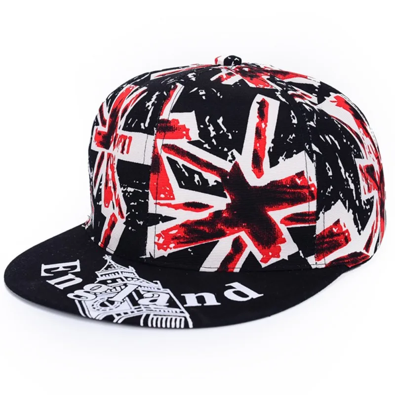 

Word Mi Union Flag Flat Hat Printed Baseball Caps Flag Visor Casual Dad Hat Women Men Adjustable Cotton Letters Hip Hop Flat Cap
