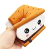 2022 nueva moda de dibujos animados de galletas de Chocolate Squishies PU Squishy Slow Rising Cream perfumado Original paquete niños juguete regalo de Navidad ► Foto 3/6