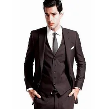 Fashion Men’s Suit Hot Sale Best Man Groomsmen Suit Groom Tuxedo Formal Men Wedding Business Suit
