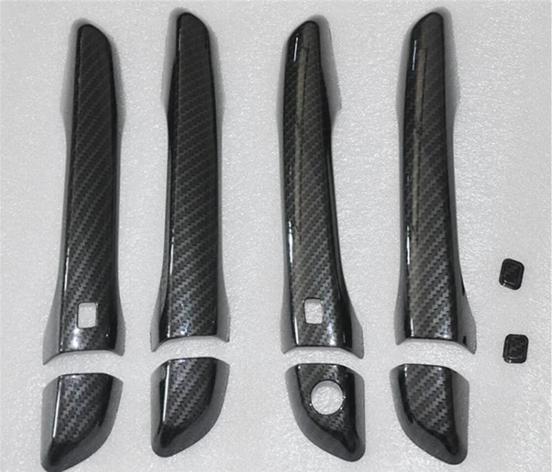 10 шт. ABS хромированные покрытия для дверных ручек отделка стайлинга автомобилей Стикеры авто аксессуары подходят для hyundai Elantra Avante AD