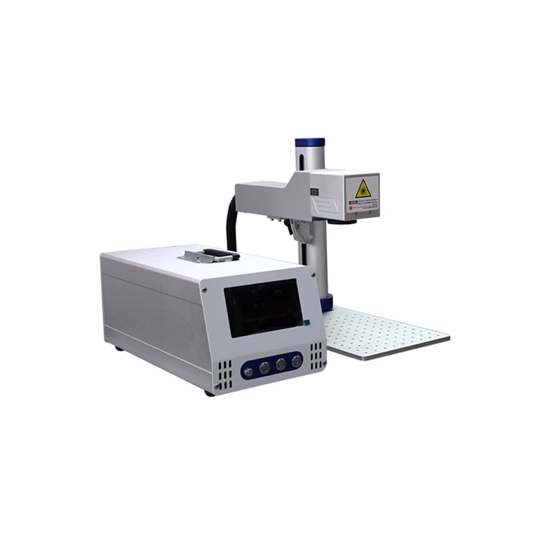 

LY FB-05 mini separated optical fiber laser marking cutting machine 20W 220V 110V for metal wood pvc plastic IC chip