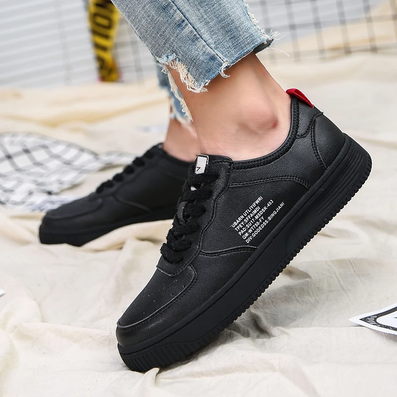 

Men's Shoes New Breathable White Shoes Korean Version of Fashion Casual Shoes Personality Fashion Students Skateboard Shoes 5