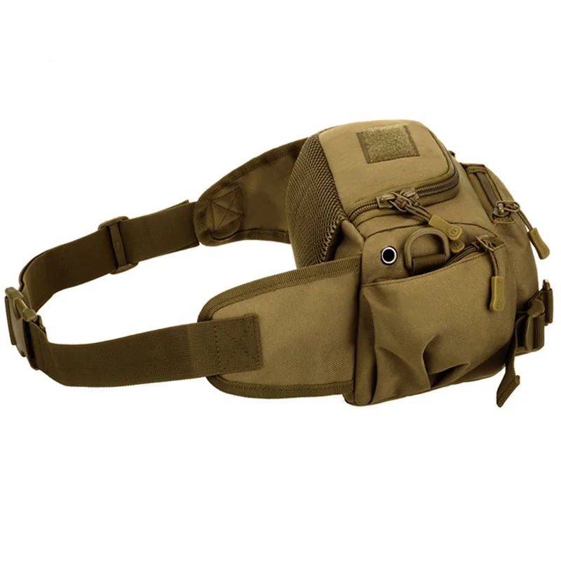  Men Waterproof Nylon Waist Fanny Pack Bag Hip Bum Belt Cross Body Messenger Shoulder Sports Purse H
