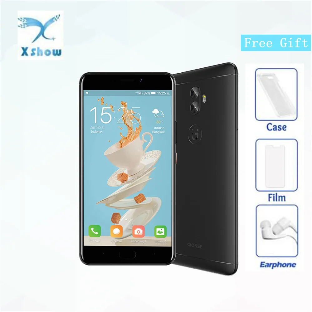 Оригинальный Gionee A1 плюс телефона 6 0 &quotFHD MT6757CD Octa Core 4 ГБ ОЗУ 64 ROM Andriod 7 1080 P 4550 мАч