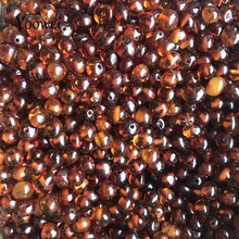 Yoowei, янтарная бусина в Балтии, драгоценный камень, сделай сам, поставщик для изготовления детских ювелирных изделий, пробуренное отверстие, Сертифицированный натуральный янтарь, 5 г, 10 г, 20 г