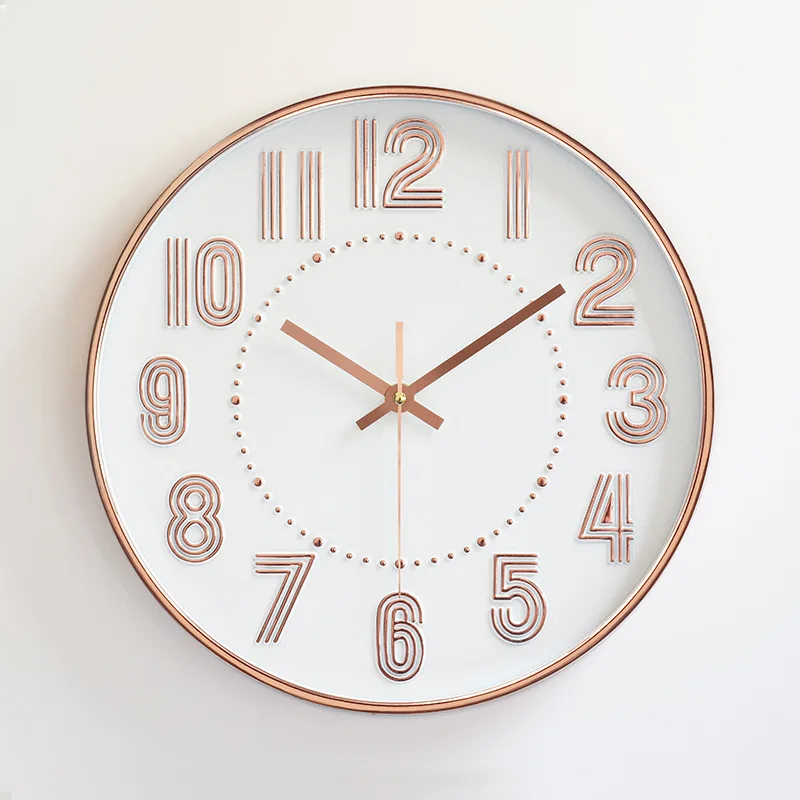 

Modern Style 12 Inch Classic Vintage Wall Clocks 2019 New Round Clock Quartz Horloge Retro Wathces Relogio de parede