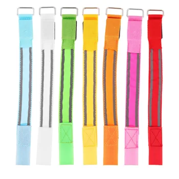 

Arm Warmer Belt Bike LED Luminous Armband LED Safety Sports Reflective Belt Strap Snap Wrap Light up Arm Band Armband