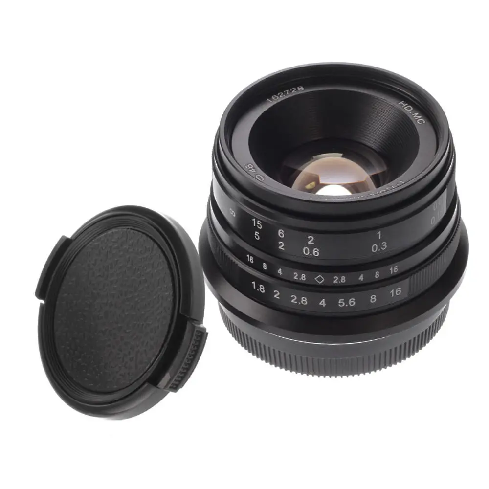 25 мм F/1 8 основной объектив Ручной фокус MF для Canon EOS M стандартное Крепление M2 M3 M5 M6