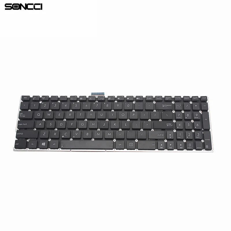 

Soncci US version Replacement keyboard US standard keyboard For Asus X555 W509L F555 W519L A555L X555L K555Z R557L Laptop