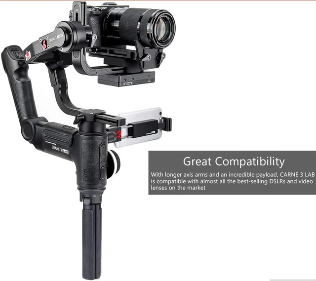 Gimbal Estabilizador Zhiyun Crane 2s Camaras 3 Axis Steady!