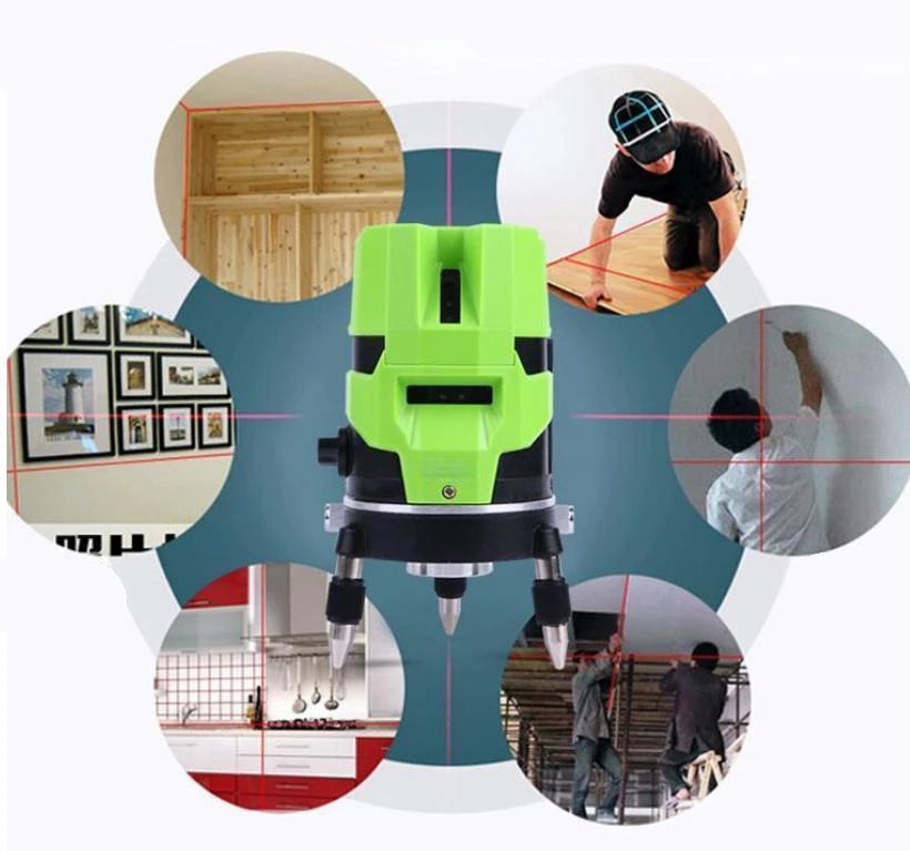 

Laser Level 2/3/ 5 Lines Professional Laser 532nm Slash Function Vertical Horizontal EU Self leveling Cross Lazer Level Tools