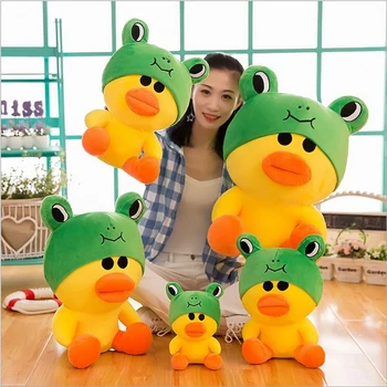 

Creative Yellow Duck Pluysh Doll Stuffed Animals Cute Plush Toy Best Playmate Gifts For Children's