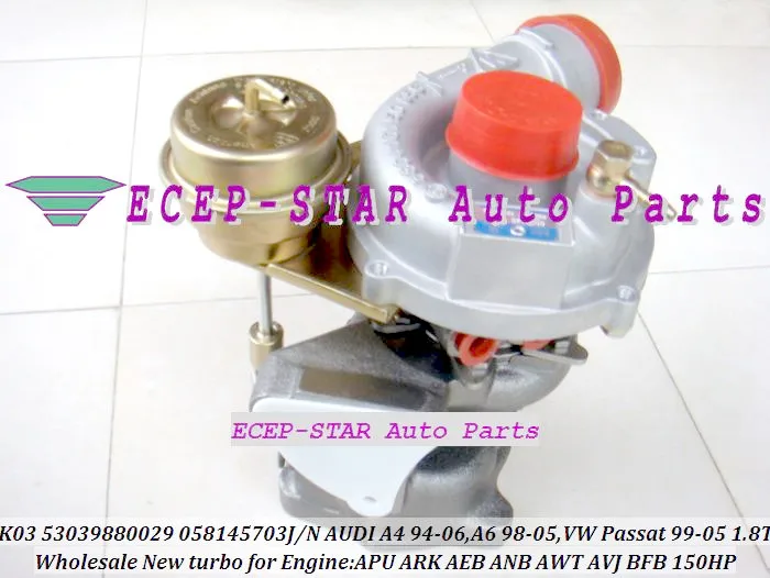 K03 53039880029 53039700029 058145703J Turbo Turbocharger For AUDI A4 A6 VW VOLKSWAGEN Passat 1.8T AEB ANB APU AWT AVJ BFB 150HP (16)