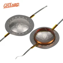 GHXAMP 25,4 мм 25Core купольные твитеры звуковая катушка титановая диафрагма L R розетки ВЧ динамик ремонт аксессуары DIY 8 Ом 1 пара