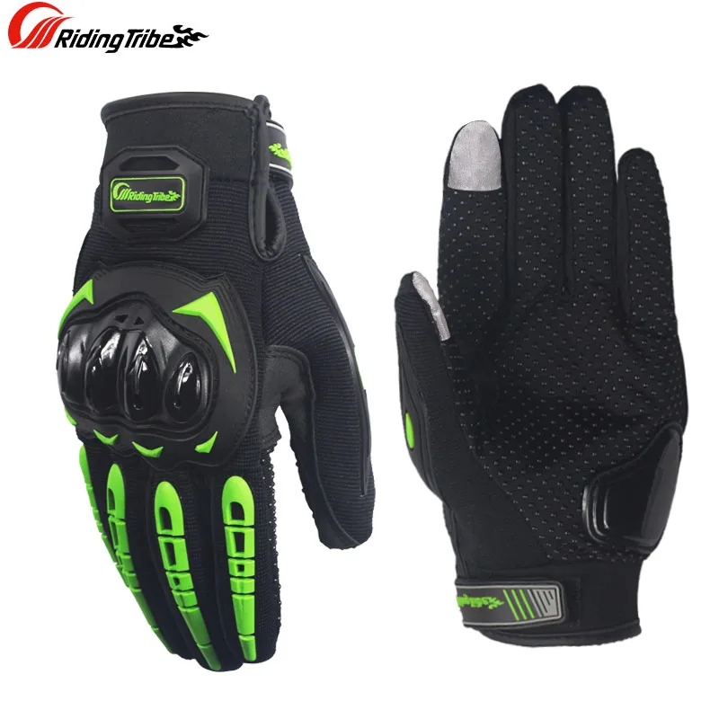 Riding Tribe moto rcycle перчатки moto racing перчатки Guantes moto Gants Luvas сенсорный экран moto cross перчатки черный оранжевый зеленый