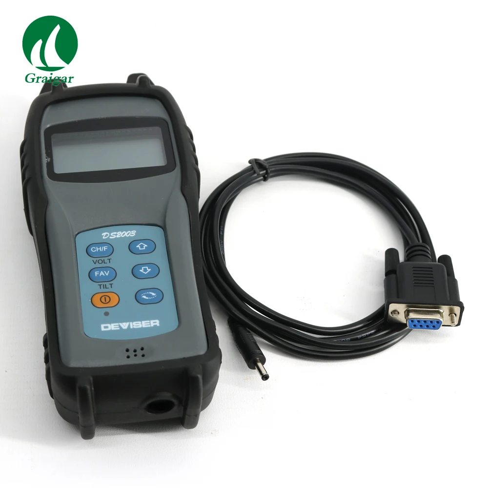 

Deviser Handheld Signal Level Meterwith 6 channel tilt DS2003 46 MHz ~ 1 GHz 30 dBuV ~ 120 dBuV
