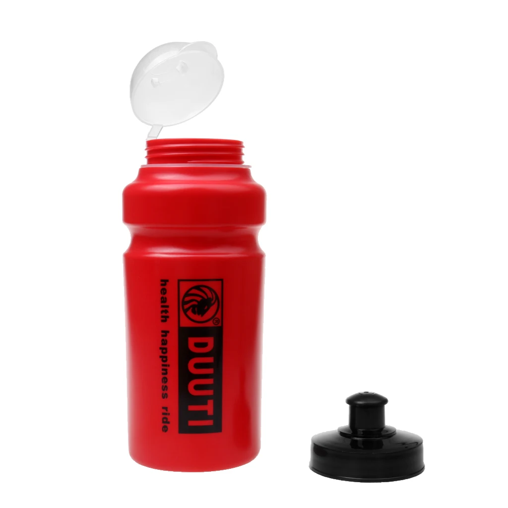 500ml Hydration Leakproof Bicycle Water Bottle Bicycle Accessories for Sports Running Hiking Gym Cycling Red  