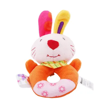 

0-12 Months For Newborn Cartoon Baby Toys Soft Rattle Plush Toy For Children Infant Toddler Baby Toys New Baby Toys