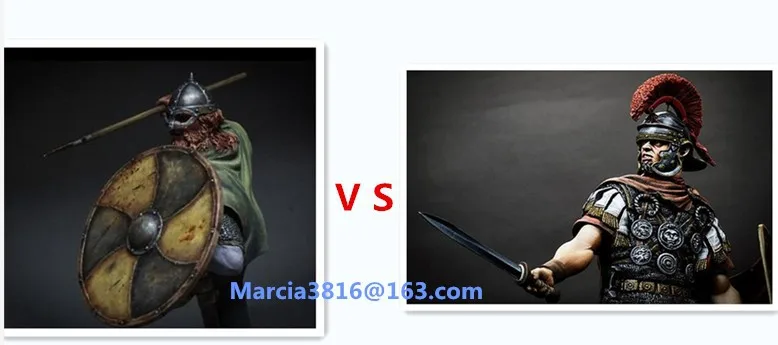 

1/10 Scale The Vikings and Roman Soldiers Historical Figure Resin Bust Model Kit Free Shipping