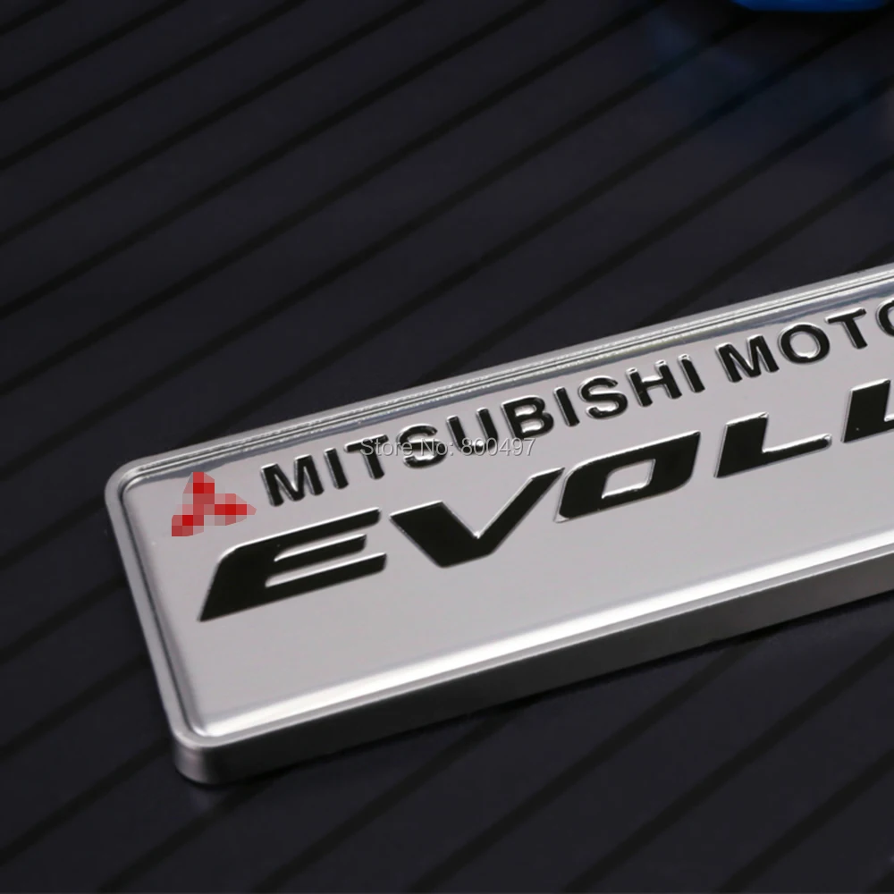10 шт. 3D Эмблема багажника автомобиля Mitsubishi Motors|evolution kit|badge cardbadge bunnies |