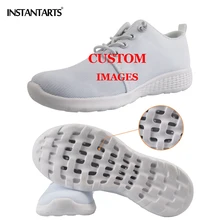 INSTANTARTS Пользовательские изображения летняя обувь для взрослых дышащая акваобувь пляжные сандалии Для женщин Для мужчин Спорт Upstream обувь водные кроссовки