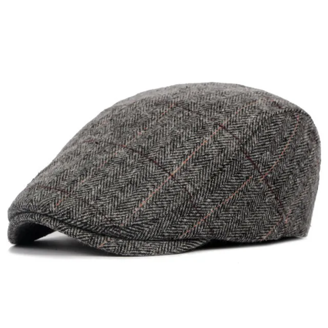 Ladies flat cap hat Peaky Blinders country Gatsby Hunting fishing Black NEW