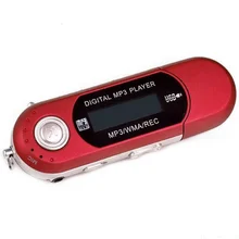 8 ГБ USB 2.0 Flash Мини MP3 Плеера ЖК-Экран Новый USB Спорт Mp3-плеер Fm-радио MP3 С Наушники Наушники гарнитура