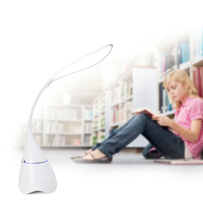 

Portable Desk Lamp USB Charging Bluetooth Speaker LED Table Light for Student LE66