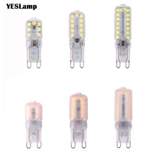 G4 g9 lâmpada milho led 110v 220v, holofote cob 14leds 22leds 32leds smd 2835 substituição 20w 30w 40w 50w luz de halogênio