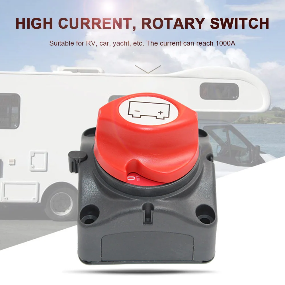 

Battery Master Switch Dual System Isolator 2 Positions for Boat Marine Caravan AI88