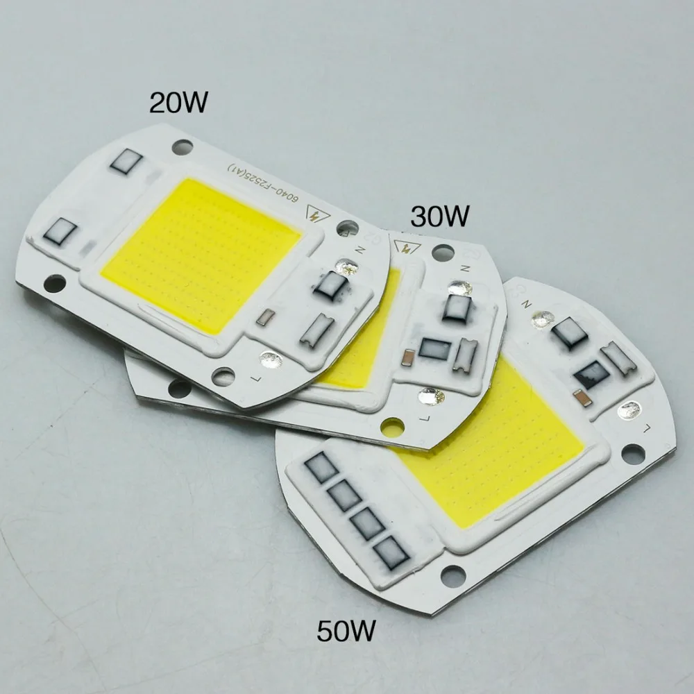 LED COB чип 50 Вт 30 20 AC 220 В 110 не требует драйвера|chip 50w|led cob chipcob chip |
