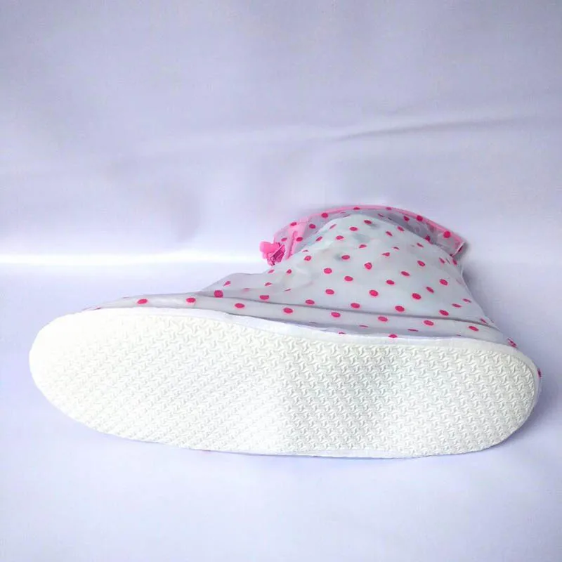 JUP Reusable Waterproof Overshoes Shoe Covers Shoe Protector Men Women Rain Cover Shoes Accessories PVC Waterproof  Shoes Cover 