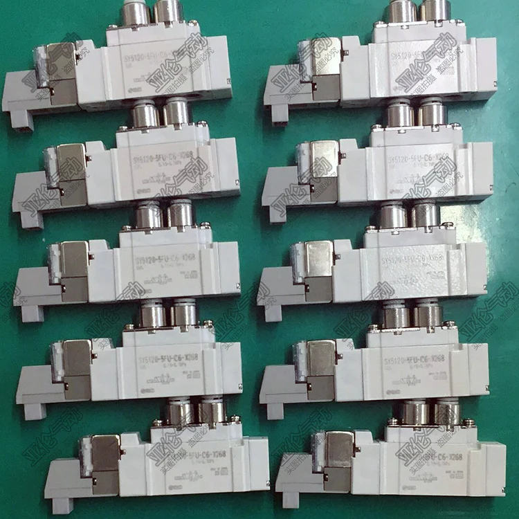 

SMC solenoid valve SY5120-5FU-C6-X268 spot Roland printing press solenoid valve