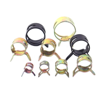 

beler 90pcs Spring Clip Vacuum Silicone Hose Fuel Water Pipe Air Tube Clamp Fastener Tools 9 Sizes 8/10/12/14/15/16/18/20/22mm