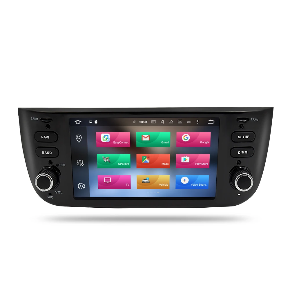 Clearance Android 7.1 Car Stereo DVD Player GPS Glonass Multimedia for Fiat Grande Punto Linea 2012 2013 2014 2015 Audio RDS Radio Stereo 14