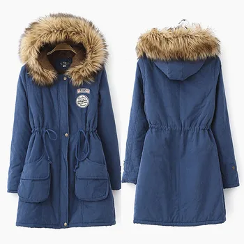 

Thickening Cotton Parkas Female 2017 New Women Winter Coat Winter Jacket Womens Outwear Parkas for Women Winter