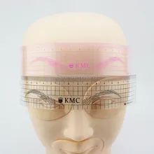 100 шт./лот для бровей правители инструмент меры microblading Перманентный макияж бровей татуировки позиции правителя