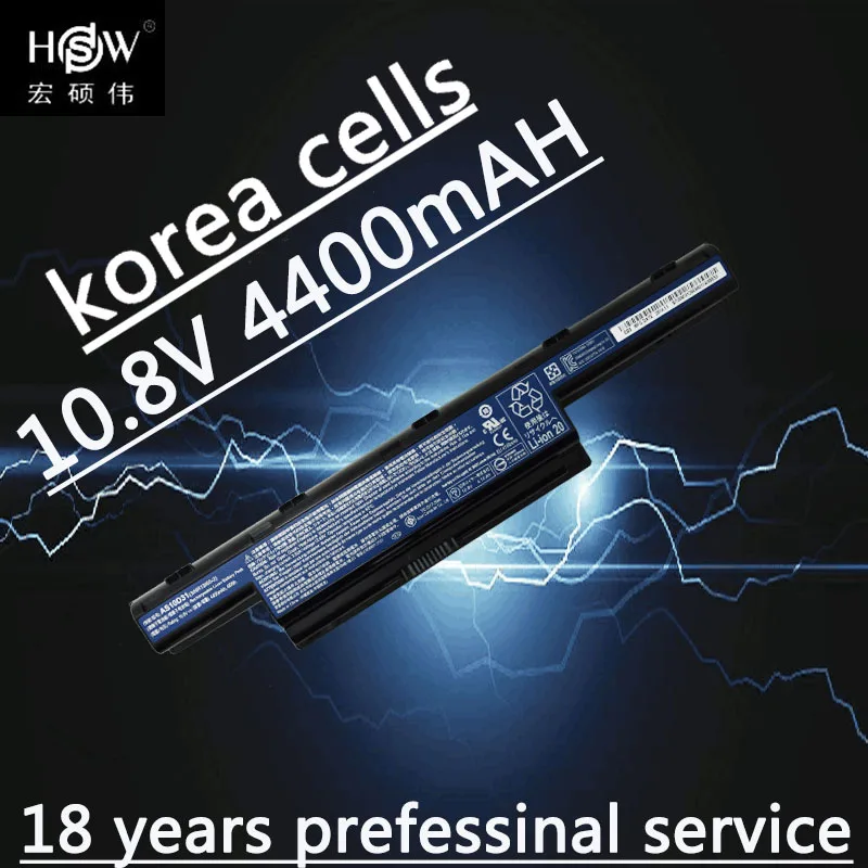 

HSW Laptop Battery for acer AS10D31 AS10D51 AS10D81 AS10D75 AS10D61 AS10D41 AS10D71 Aspire 4741 5742G 5552G 5742 5750G 5741G