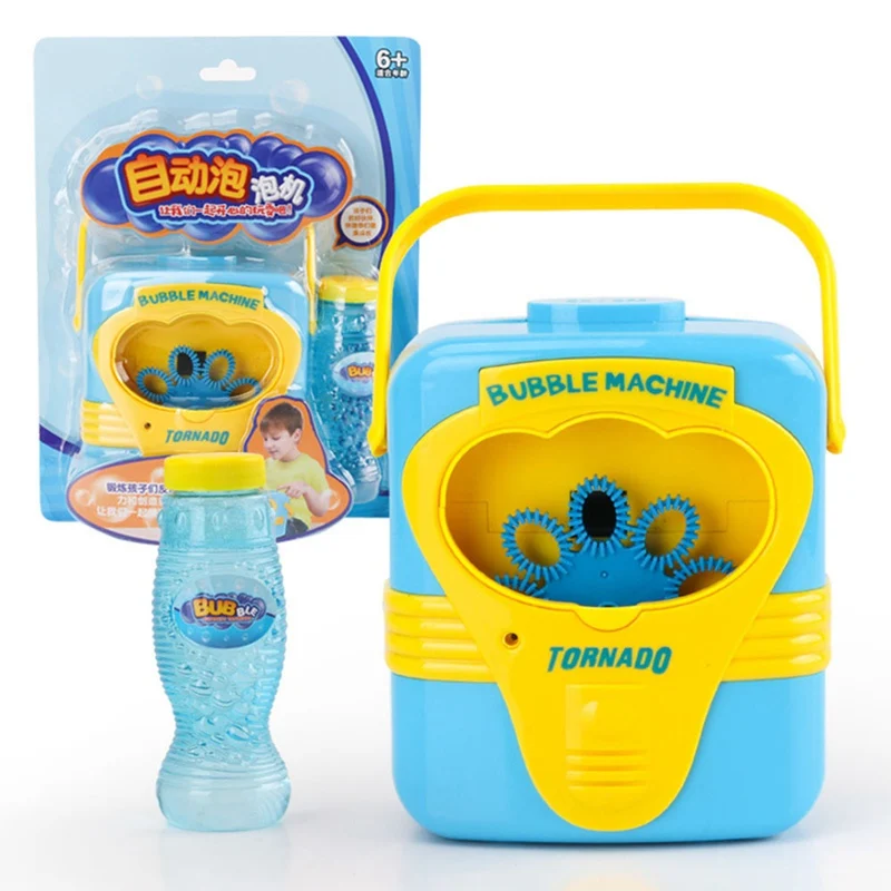 

Automatic Bubble Machine Bubble For Kids Electric Toy With Bubble Liquid Bubbles Concentrate Powder