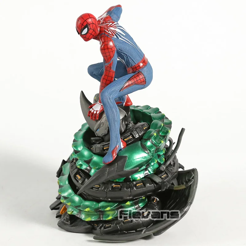 С героями комиксов Марвел, «Человек-паук», PS4 игры "Человек-паук" Коллекционное издание ПВХ фигурка Коллекционная модель игрушки