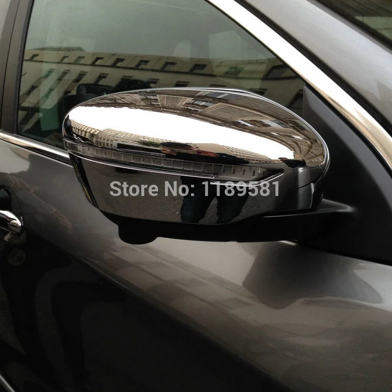 For Nissan Qashqai 2014 2015 2016 Abs Chrome Side Mirror Cover Trim Chromium Styling AliExpress