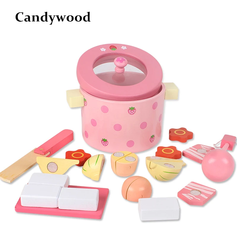 strawberry play kitchen