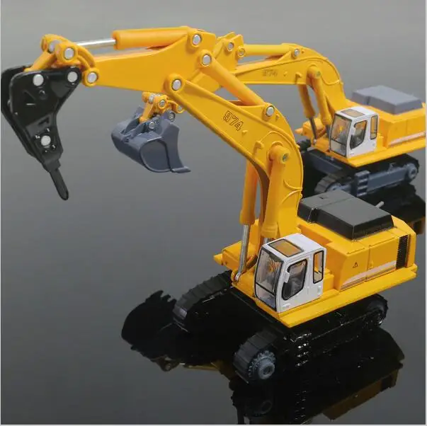 Caterpillar Excavator Digging Car alloy Original Factory Simulation Truck Models 1:87 Children Toy Birthday Christmas Gift |